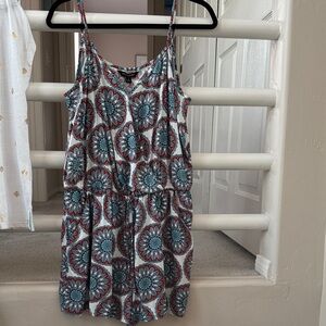 ❄️ Banana Republic Multicolor Geometric Romper SZ L NWT